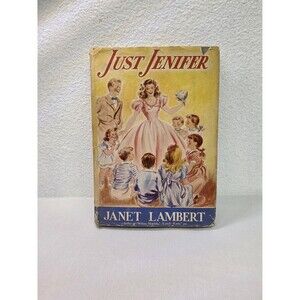 Just Jennifer Rare Old Book | Collectable Book | Unique Decor | Older Home Decor
